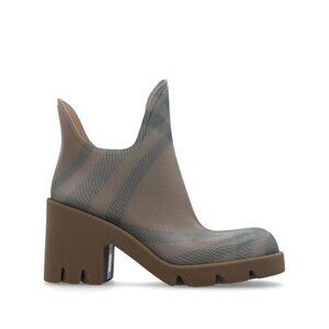 Burberry Marsh Checked Rubber Boots IT 40 Women